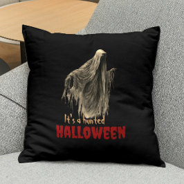 Anpassningsbar Gothic Horror Creepy Ghost Hallowee Kudde