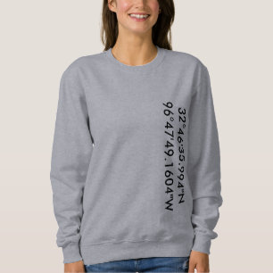 Anpassningsbar GPS Sötskjorta T Shirt