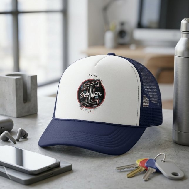 Anpassningsbar Graffiti "I" Urban Gatudesign Keps (Skapare uppladdad)
