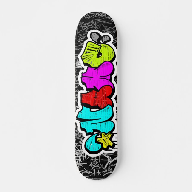 ANPASSNINGSBAR GRAFFITI SKATEBOARDS *E-POST UNDER  (Framsida)