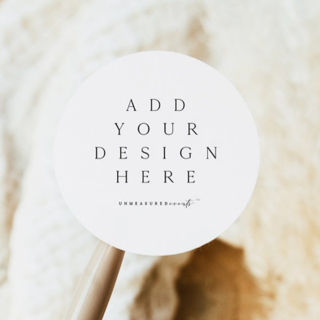 Anpassningsbar-grafik Runt Klistermärke (Skapare uppladdad)