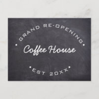 Anpassningsbar Grand Re-Open Your Coffee House