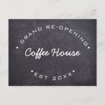 Anpassningsbar Grand Re-Open Your Coffee House
