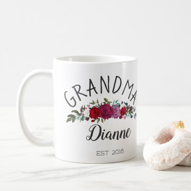 Anpassningsbar Grandma Coffee Mugg (Med munk)