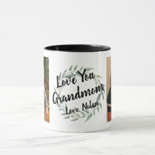 Anpassningsbar Grandma Grandpa Photo Mugg från Gr