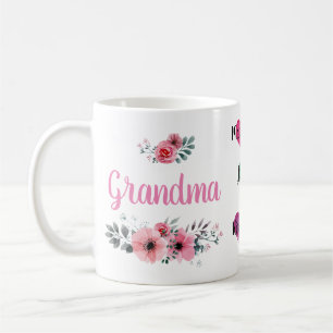 Anpassningsbar "Grandma" Mugg med Grandchildrens'