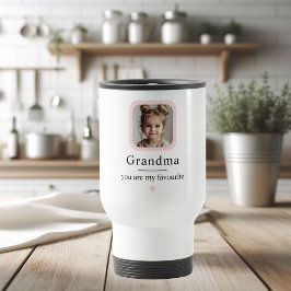 Anpassningsbar Grandma-Resemugg | "Du är min favor Resemugg