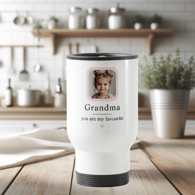 Anpassningsbar Grandma-Resemugg | "Du är min favor Resemugg (Skapare uppladdad)