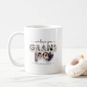 Anpassningsbar Grandpa Collage Coffee Mugg