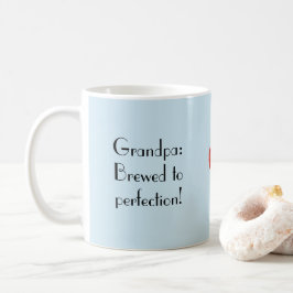 Anpassningsbar Grandpa Gift från Barnbarn, Kärlek, Kaffemugg