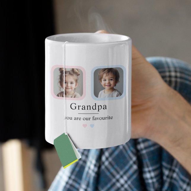 Anpassningsbar Grandpa Mugg | "Du är vår favoritgå (Skapare uppladdad)