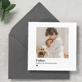 Anpassningsbar Grandpa Photo Card | Fars dag