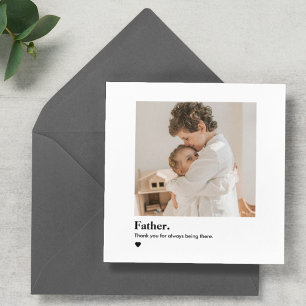 Anpassningsbar Grandpa Photo Card   Fars dag