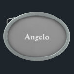 Anpassningsbar Grått Bästa färgämne<br><div class="desc">Personlig Bälte Buckle Personalizable Solid Färg Design - Slimmad och anpassningsbar Anpassade Stil Design Option - Grått Best Colorful Fullt Färg Oval Shaped anpassningsbar Anpassningsbar Färg Buckles blir Bälte för presenting eller perfekt en skapar som läggs till i din garderob.</div>