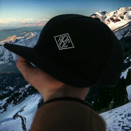 Anpassningsbar Grått Embroderat Hat Monogram på sv Broderad Keps