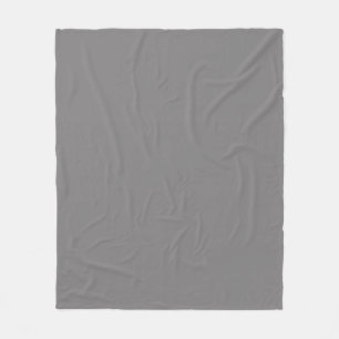 Anpassningsbar Grått Fleece Blanket 50x60 Mysigt G