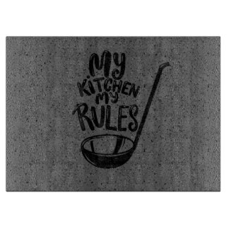 Anpassningsbar Grått Granite Glass Skärpta