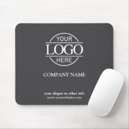 Anpassningsbar Grått Promotional Company Business Musmatta