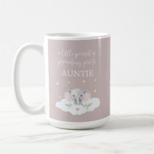 Anpassningsbar Gravid Meddelande om Mugg Cute Rosa