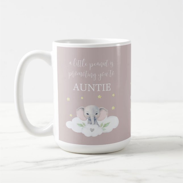 Anpassningsbar Gravid Meddelande om Mugg Cute Rosa (Vänster)