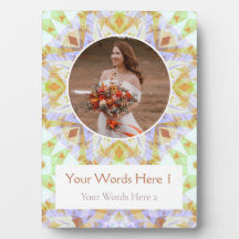 Anpassningsbar Grönt Brown Star Bröllop Giftermål 