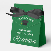 Anpassningsbar Grönt High School Reunion Party
