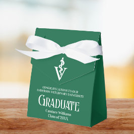 Anpassningsbar Grönt Veterinary School Studentfest Presentaskar