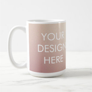 Anpassningsbar Groovy Gradient Coffee Mugg