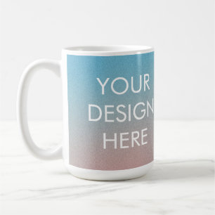 Anpassningsbar Groovy Gradient Coffee Mugg