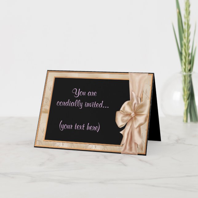 Anpassningsbar-gruppinbjudan Inbjudan (Framsida)