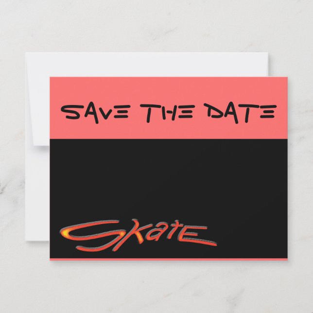 Anpassningsbar-gruppinbjudningar Spara Datumet (Framsida)