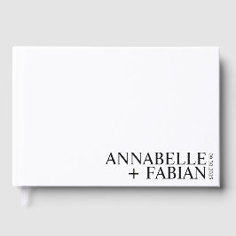 Anpassningsbar Guest Bok, Personlig Luxury Bröllop Gästböcker