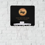 Anpassningsbar Guld Business Logotyp Company Brand Mini-Basketkorg<br><div class="desc">Den här coolan ring,  med din logotyp för anpassningsbar,  skulle vara underbar för ditt företags-/marknadsföringsbehov. Lägg enkelt till din egen logotyp genom att klicka på alternativet "anpassa".</div>