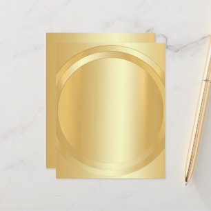 Anpassningsbar Guld ser glamorös mall Lägg till te