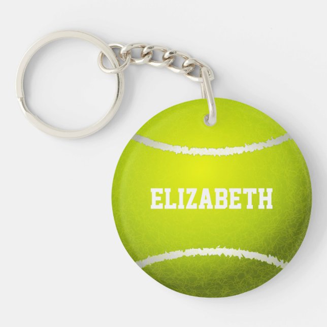 Anpassningsbar Gult Tennis Boll (Framsidan)