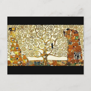 Anpassningsbar. Gustav Klimt. Livets träd. Vykort