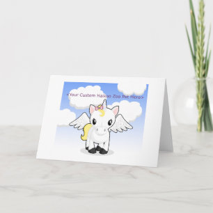 Anpassningsbar Haikoo Zoo Greeting Card (tomt) Kort
