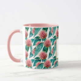 Anpassningsbar Hakea Laurina Pincushion Blooms Mug Mugg