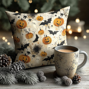 Anpassningsbar Halloween Baby Photo Pillow med Pum Kudde