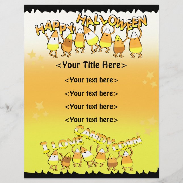 Anpassningsbar Halloween Business eller Personal Reklamblad (Framsidan)