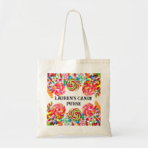 Anpassningsbar Halloween Candy Tote