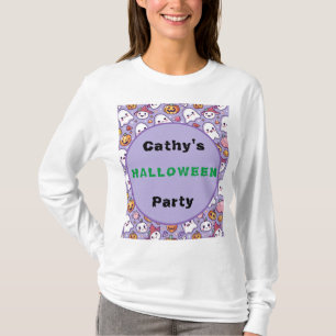 Anpassningsbar Halloween fest Spöken och Pumpkins  T Shirt