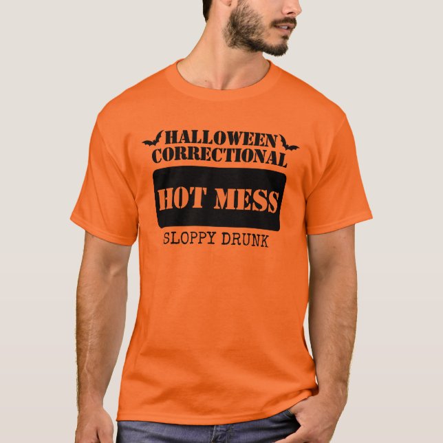 Anpassningsbar Halloween-korrigeringsgrupp för inm T Shirt (Framsida)