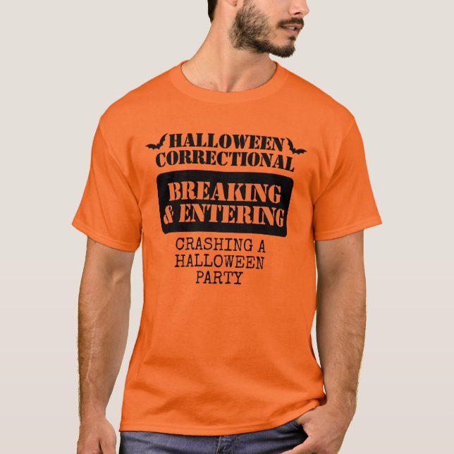 Anpassningsbar Halloween-korrigeringsgrupp för inm T Shirt (Framsida)