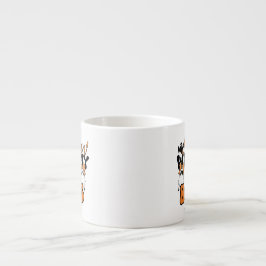 Anpassningsbar Halloween Mamma Hangin med min Boos Espressomugg