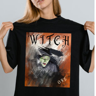 Anpassningsbar Halloween Witch Matching T Shirt
