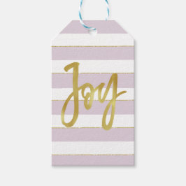 ANPASSNINGSBAR HÄLSNING LILA i HELGDAG  Presentetikett