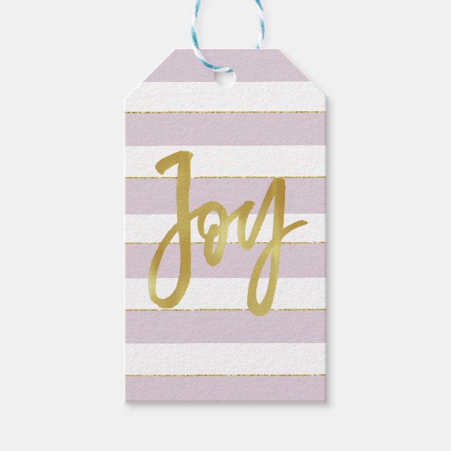 ANPASSNINGSBAR HÄLSNING LILA i HELGDAG  Presentetikett (Framsidan)