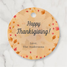 ANPASSNINGSBAR Happy thanksgiving höst