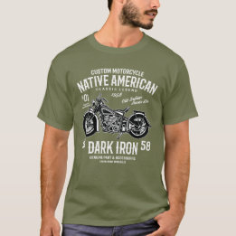 Anpassningsbar Harley Indian Motorcle Classic Lege Tröja